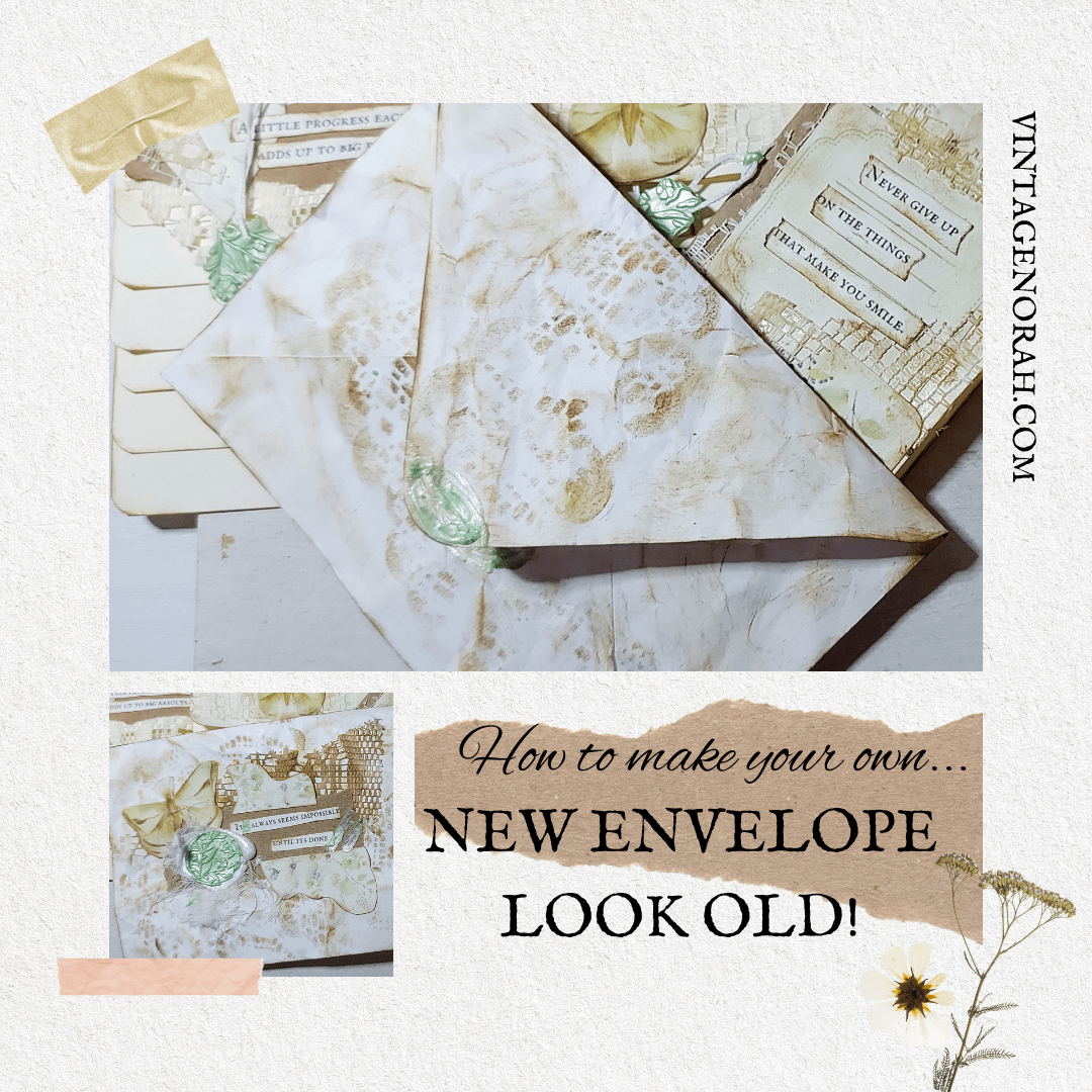 New envelope to Old! Crumple&nbsp;it!